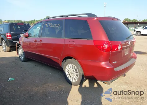 2010 Toyota Sienna Xle z USA, uszkodzony, nr VIN 5TDYK4CC4AS305512